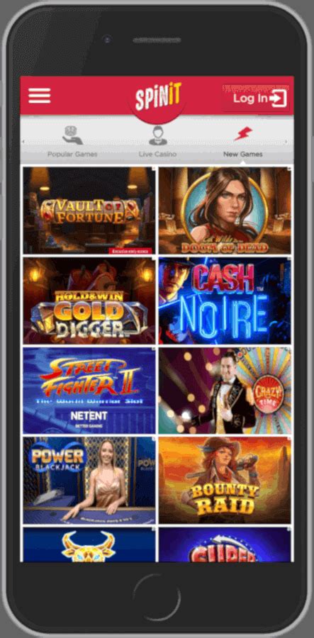 spinit mobile casino.